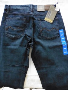 Urban Star men's jeans - relaxed fit - straight - 36 x 30 - midnight blue/dark blue