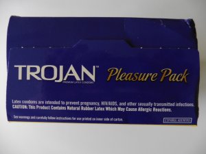 Trojan Pleasure Pack - Premium Lubricated Latex Condoms - 40 Count